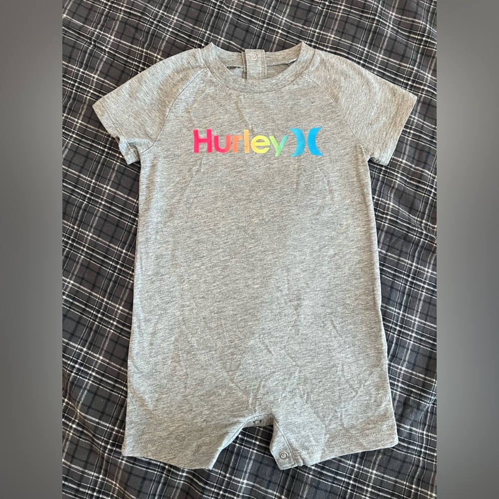 Hurley short sleeve romper